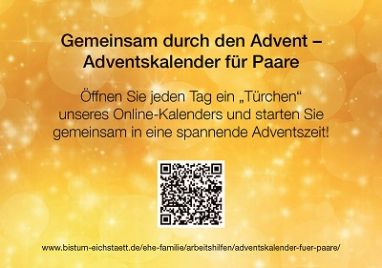 Adventskalender für Paare