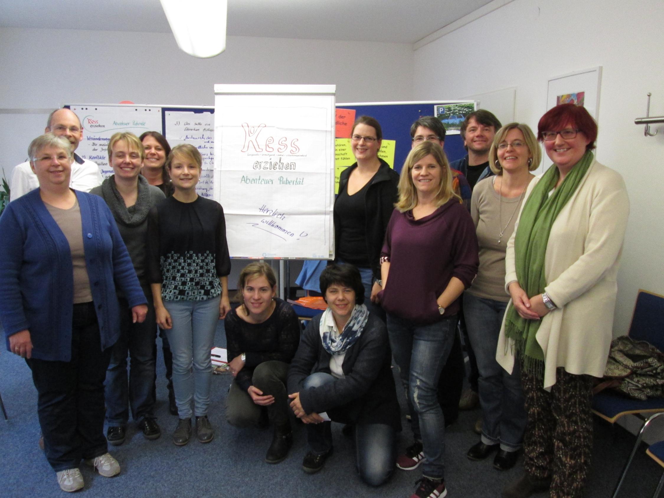 Ausbildungskurs 'Kess-erziehen: Abenteuer Pubertät' 2015