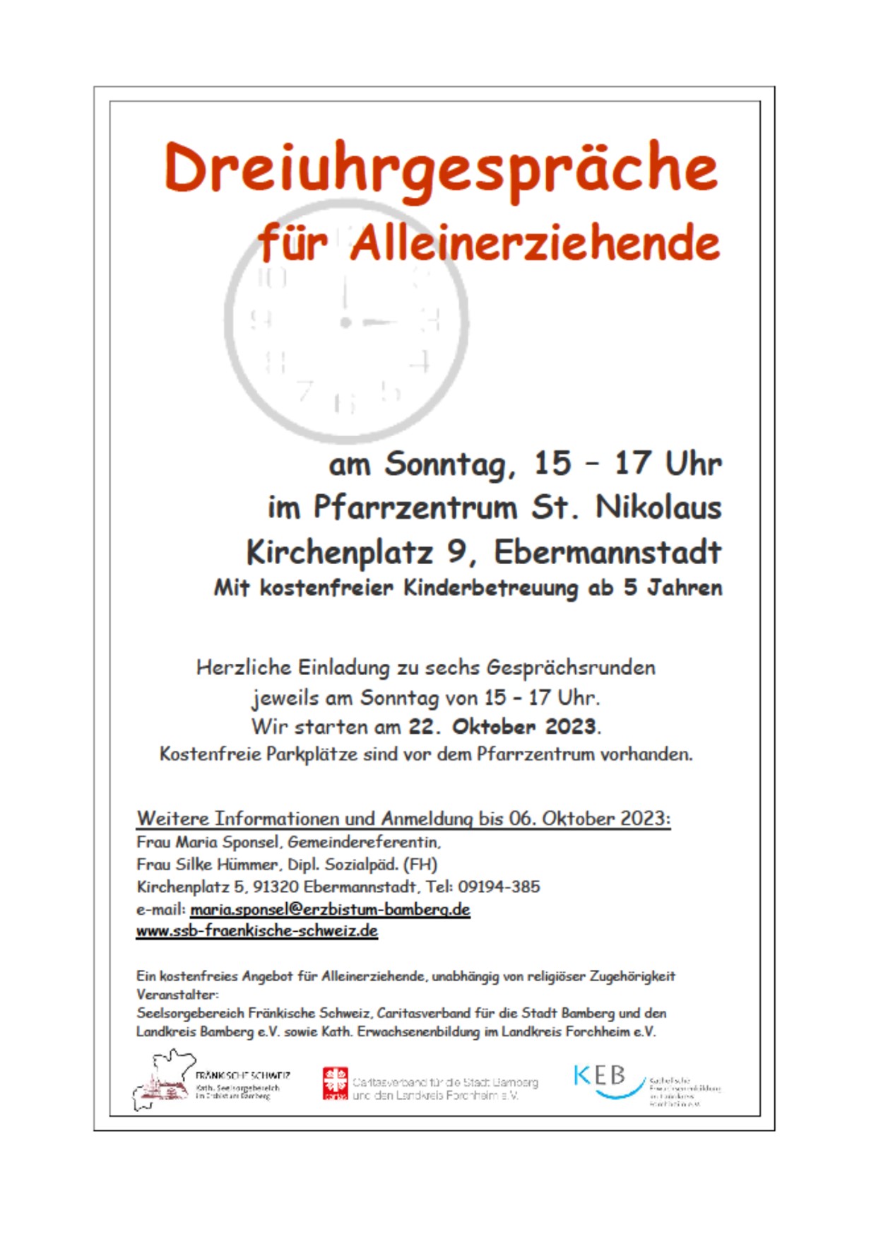 Dreiuhrgespräch Bild