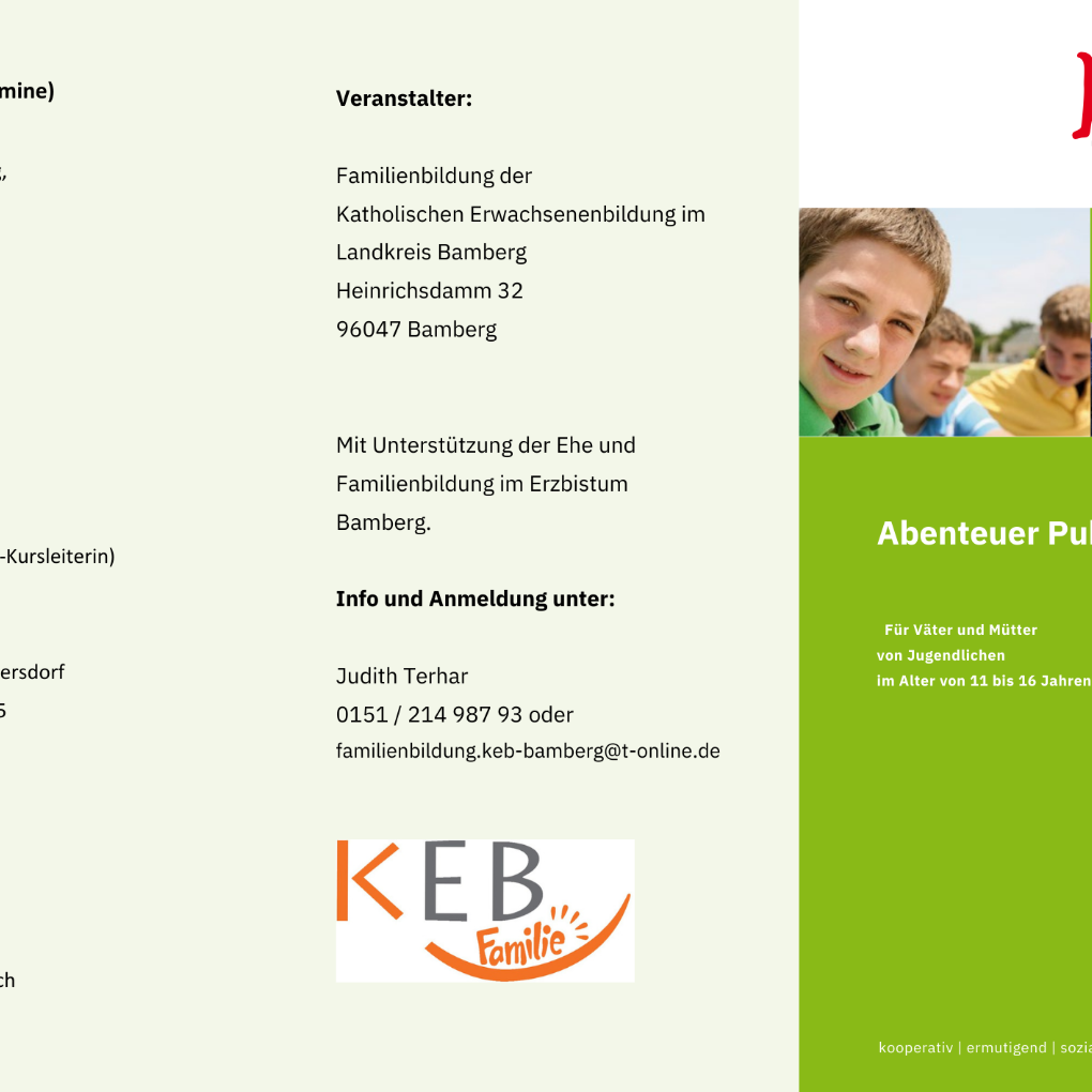 KESS Pubertät ab dem 29.01.24