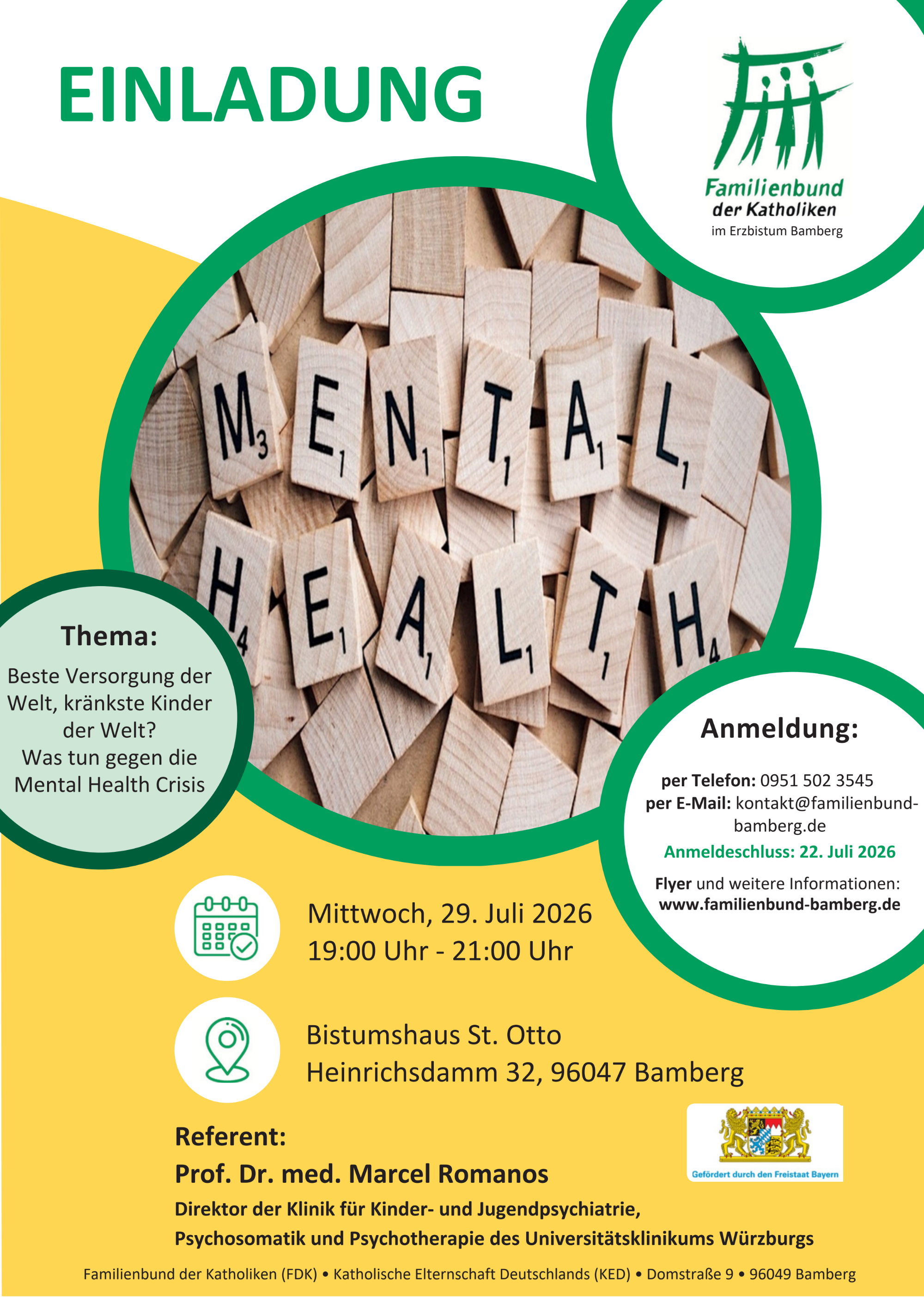Flyer zu Mental Health
