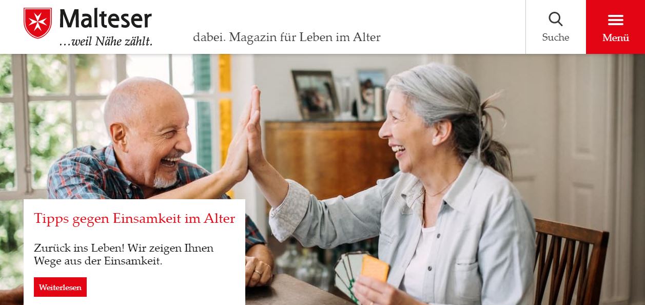 dabei Online Magazin Malteser